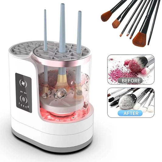 3-IN-1 Borstelreiniger | Droger & Houder